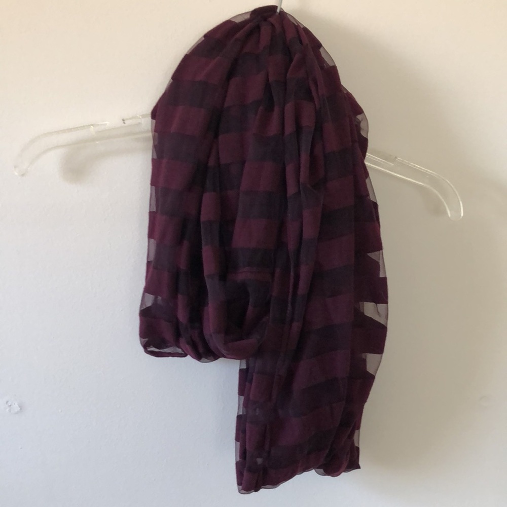 Purple Infinity Scarf
